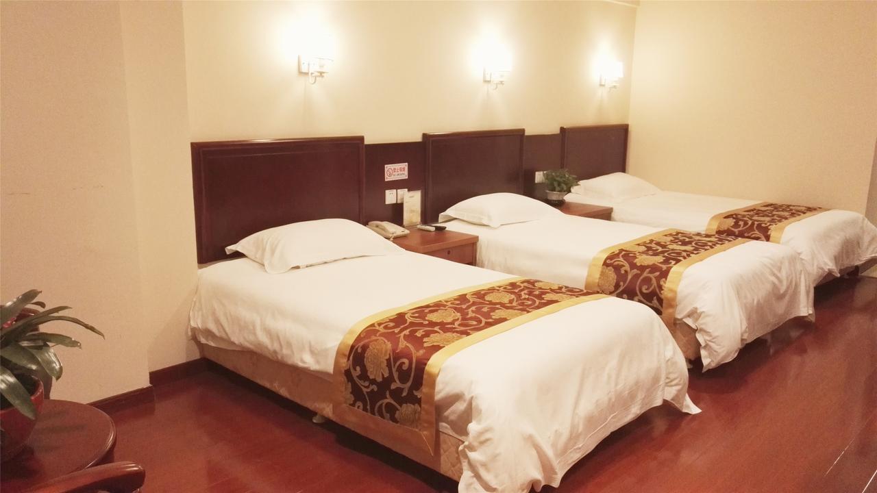 Greentree Inn Jiangsu Wuxi Jiangyin Zhouzhuang Shiji Avenue Business Hotel Extérieur photo